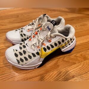 Nike Metcon 7 Polka white yellow strike women’s 7.5
